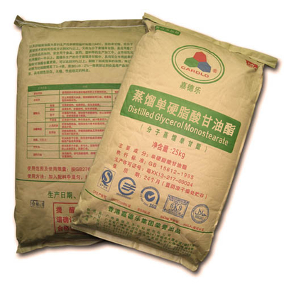 Emulsivo aditivo do alimento E471 do alvejante do café mono e Diglycerides dos ácidos gordos GMS40