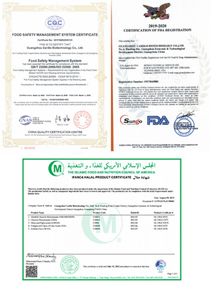 O produto comestível GMS99 E471 destilou o Monostearate da glicerina